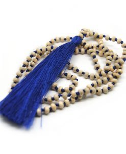 Tassel Necklace BERRY BLUE