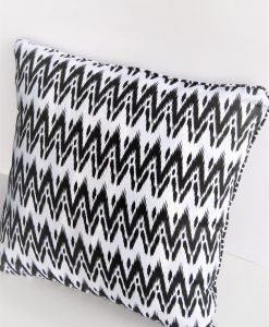 Ziggy Cushion Black and White