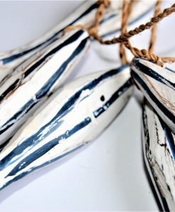 Fish String - WHITE & BLUE