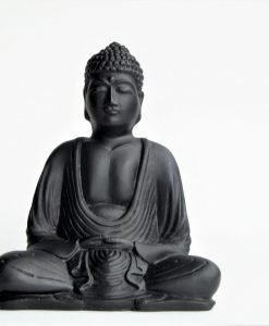 Buddha Statue Small in Black