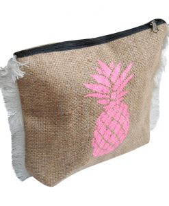 Pineapple Clutch Pink